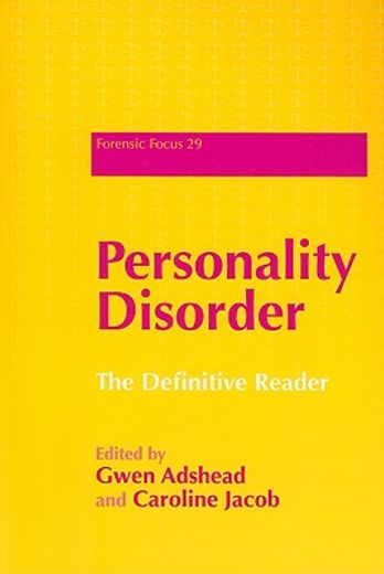 personality disorder,the definitive reader