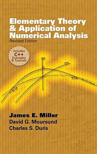elementary theory and application of numerical analysis (in English)
