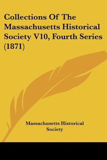 collections of the massachusetts histori