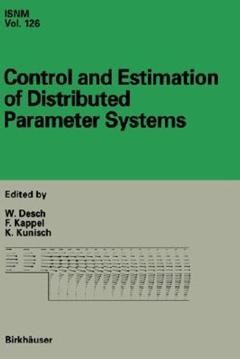 control and estimation of distributed parameters