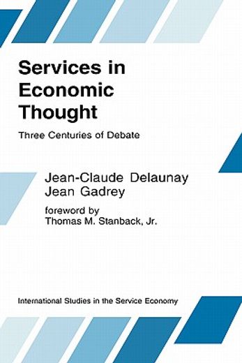 services in economic thought