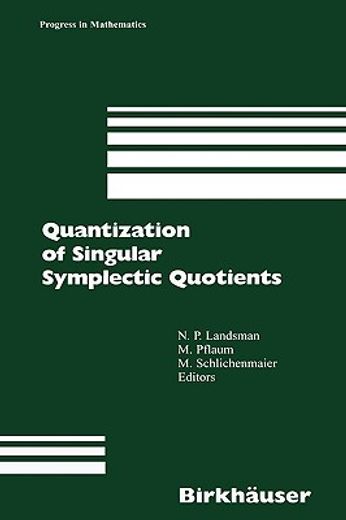quantization of singular symplectic quotients (en Inglés)