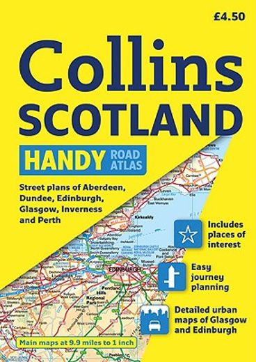collins handy road atlas scotland