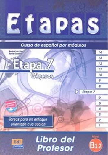 Etapas Level 7 Géneros - Libro del Profesor + CD [With CDROM] (in Spanish)