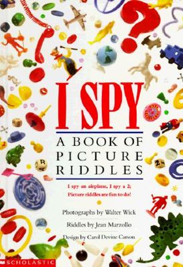 i spy,a book of picture riddles (en Inglés)