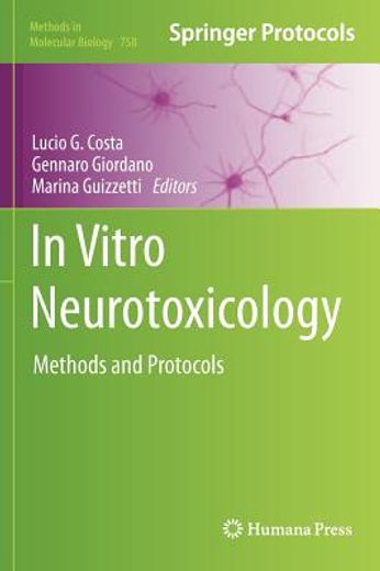 in vitro neurotoxicology,methods and protocols