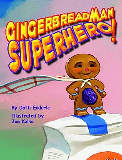 gingerbread man superhero! (in English)