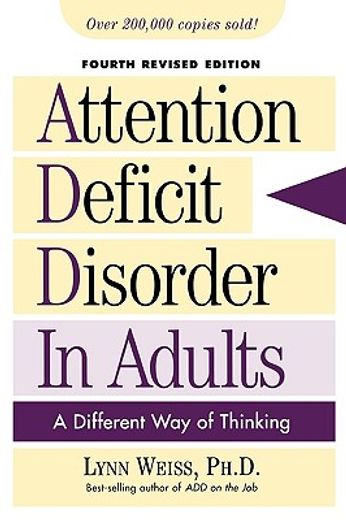 attention deficit disorder in adults,a different way of thinking