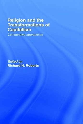 religion and the transformations of capitalism,comparative approaches