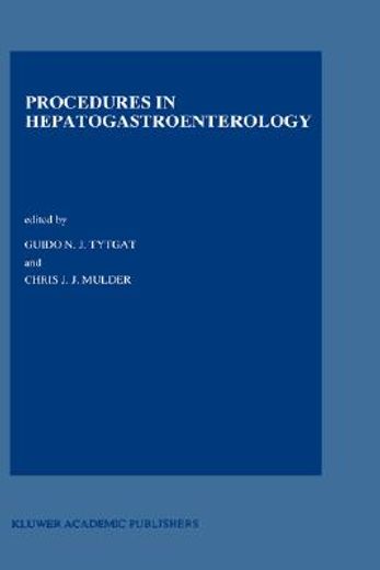 procedures in hepatogastroenterology (en Inglés)