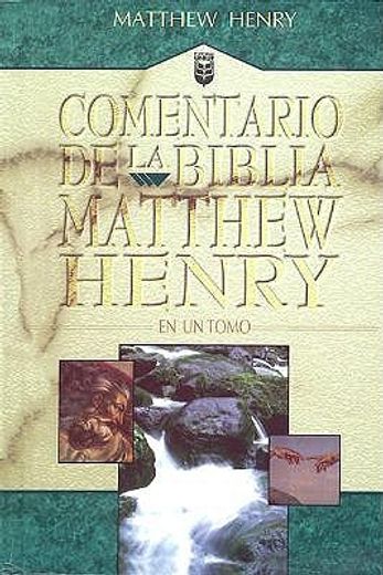comentario de la biblia matthew henry (in Spanish)