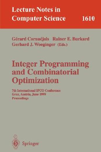 integer programming and combinatorial optimization (en Inglés)