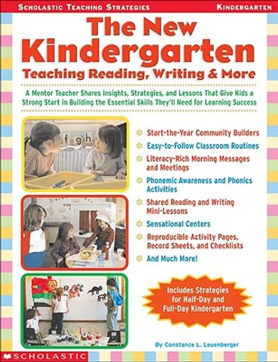 the new kindergarten,teaching reading, writing & more