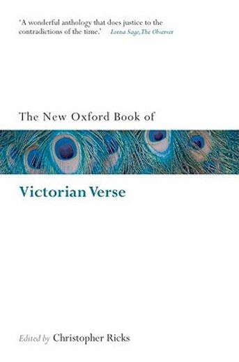 the new oxford book of victorian verse