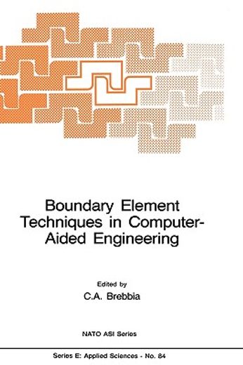 boundary element techniques in computer-aided engineering (en Inglés)