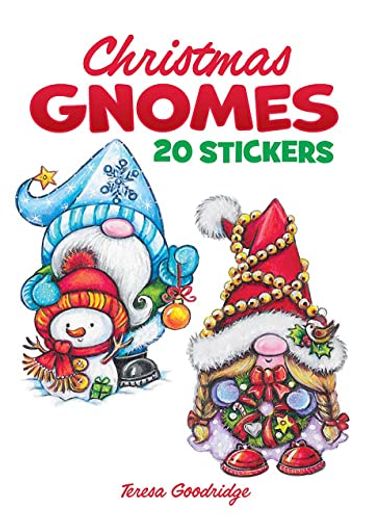 Christmas Gnomes: 20 Stickers (Dover Little Activity Books Stickers) (en Inglés)