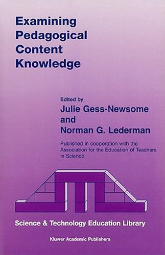 examining pedagogical content knowledge (en Inglés)