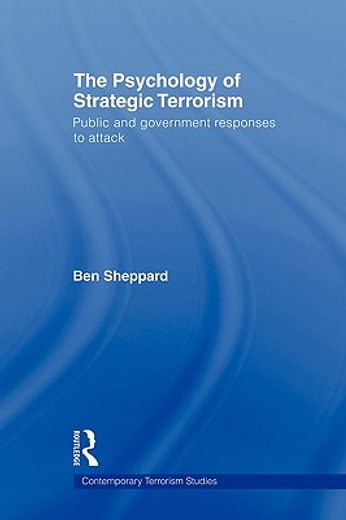 the psychology of strategic terrorism,public and government responses to attack