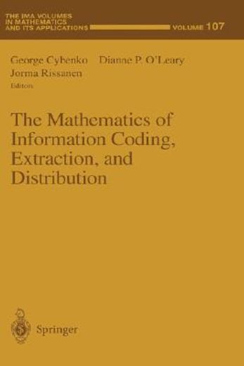 the mathematics of information coding, extraction and distribution (in English)
