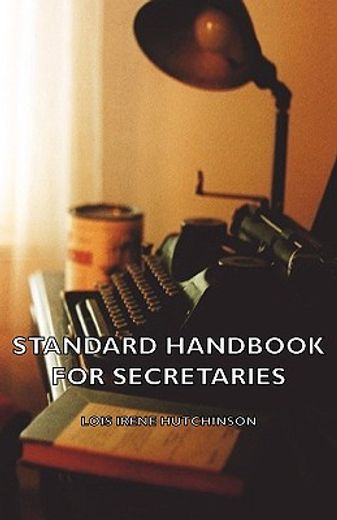 standard handbook for secretaries
