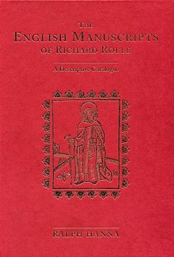 the english manuscripts of richard rolle,a descriptive catalogue