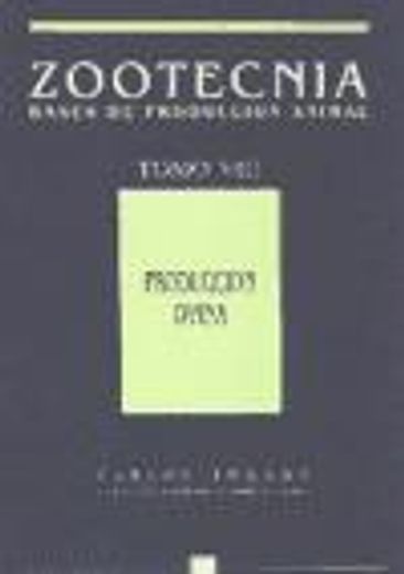 zootecnia viii:produccion ovina (in Spanish)