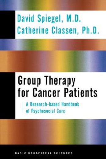 group therapy for cancer patients,a research-based handbook of psychosocial care