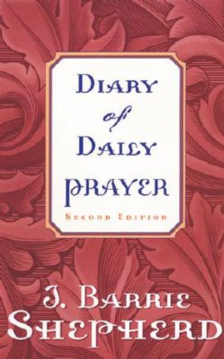 diary of daily prayer (en Inglés)
