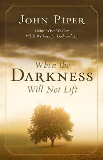 when the darkness will not lift,doing what we can while we wait for god--and joy