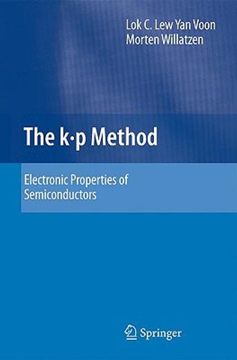 the k-p method,electronic properties of semiconductors