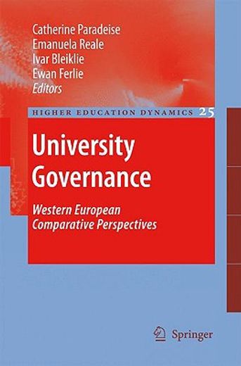 university governance,western european comparative perspectives