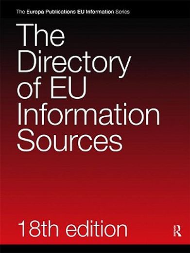 The Directory of Eu Information Sources (en Inglés)