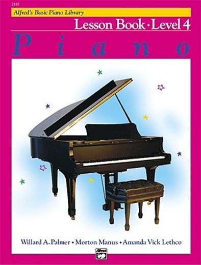 alfred´s basic piano library,lesson book level 4