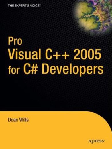 pro visual c++ 2005 for c# developers