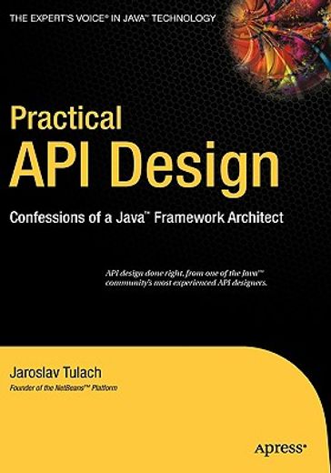 practical api design,confessions of a java framework architect