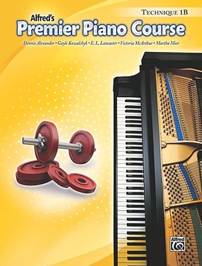 premier piano course technique 1b