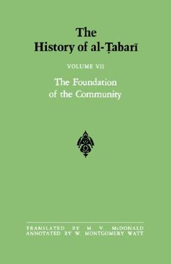 the history of al-tabari,the foundation of the community