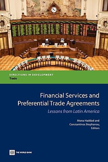 financial services and preferential trade agreements,lessons from latin america