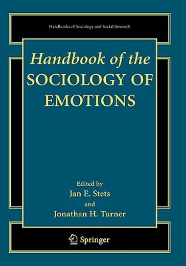 handbook of the sociology of emotions