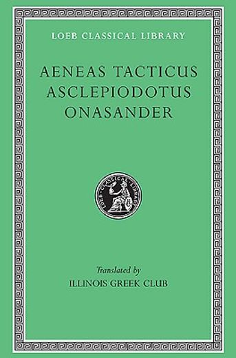 aeneas tacticus asclepiodotus onasander