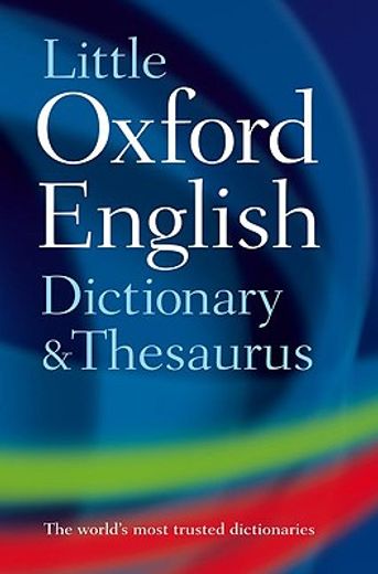 little oxford dictionary and thesaurus (en Inglés)