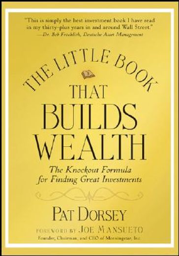 the little book that builds wealth,the knock-out formula for finding great investments