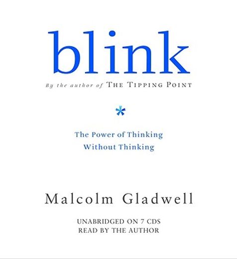 blink,the power of thinking without thinking