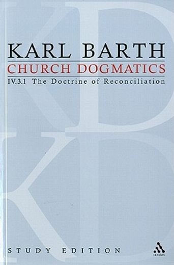 the doctrine of reconciliation iv.3.1 section 69