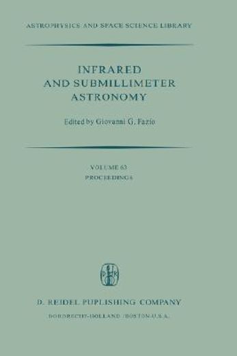 infrared and submillimeter astronomy