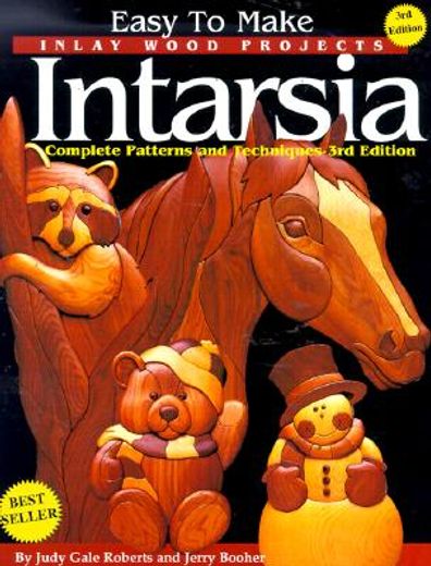Easy to Make Inlay Wood Projects: Intarsia (en Inglés)