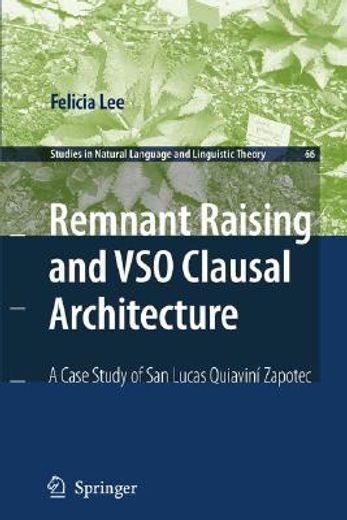 remnant raising and vso clausal architecture (in English)