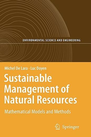 sustainable management of natural resources,mathematical models and methods