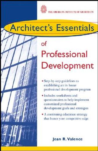 architect`s essentials of professional development