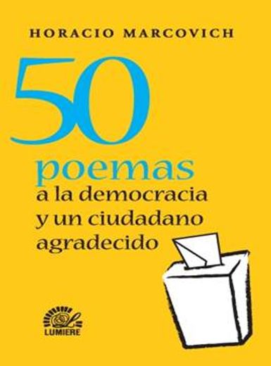 50 poemas a la democracia y un ciuda